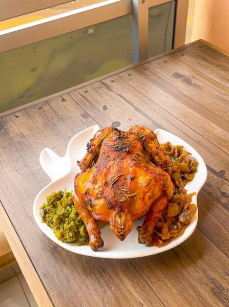 Poulet rôti épicé