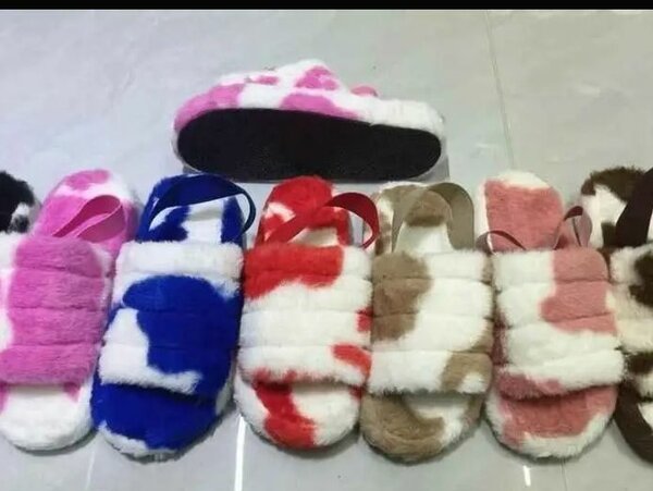 Chaussons en peluche confort