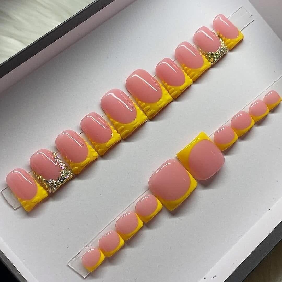 Ongles pressés luxe