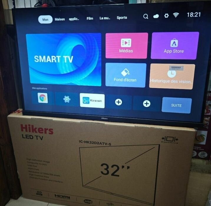 Télévision LED 32" Smart