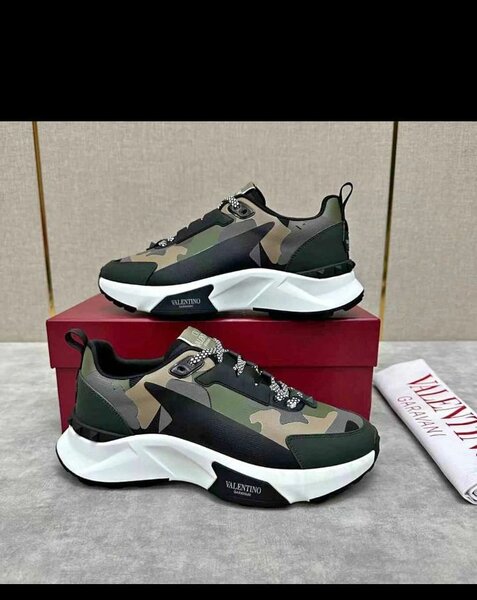 Valentino Baskets Homme Camouflage