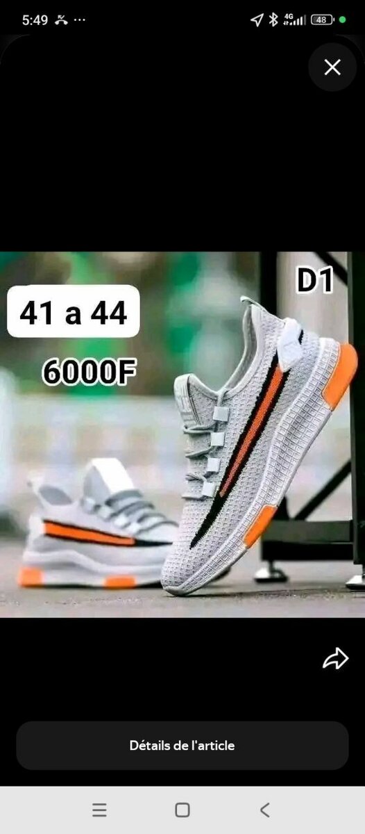 Baskets de sport légères