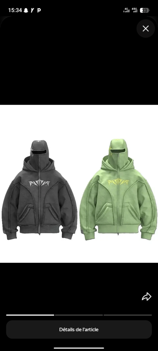 Sweat à capuche oversize