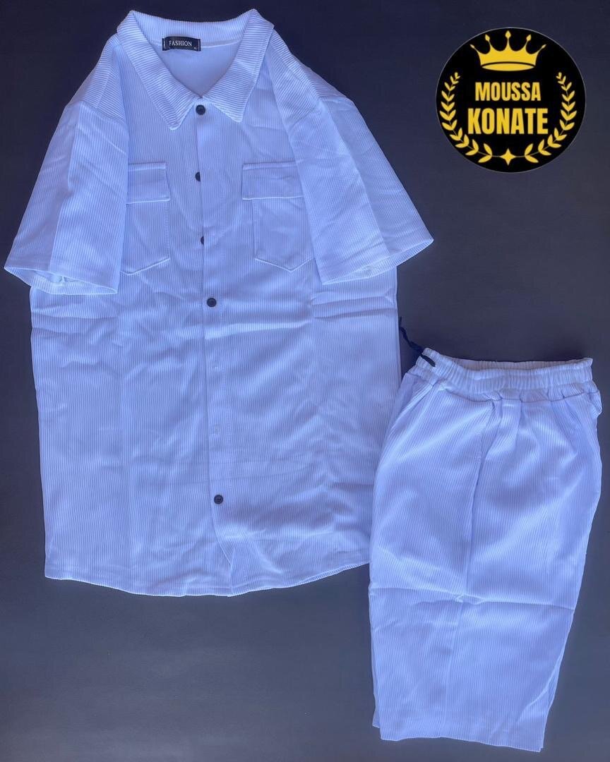 Ensemble Chemise et Short Homme