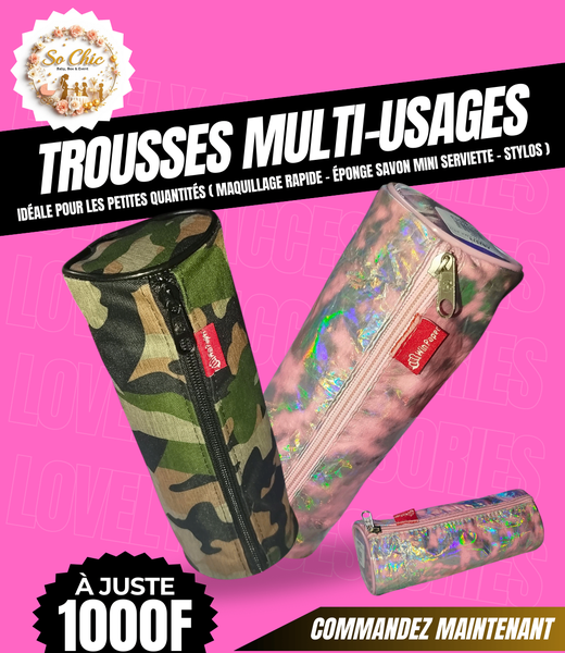 Trousse maquillage multi-usage