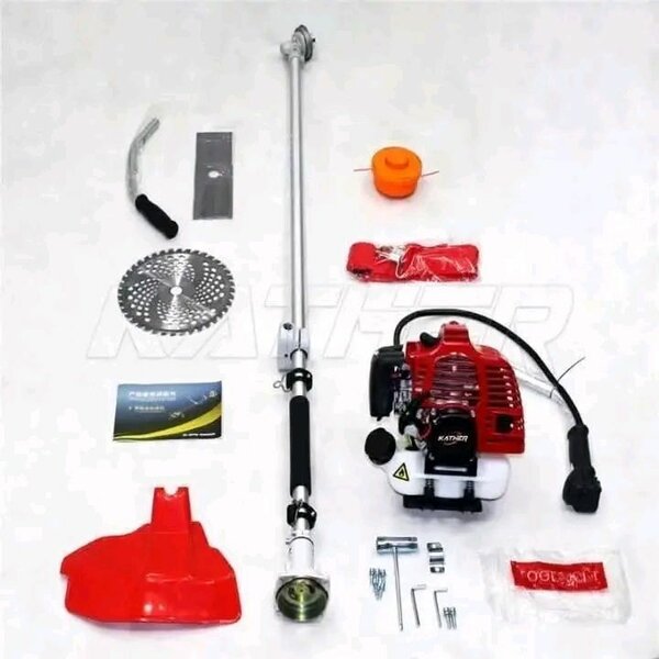 Débroussailleuse thermique rouge