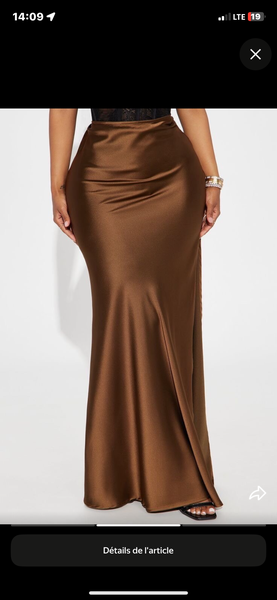 Jupe Longue Léopard Élégante