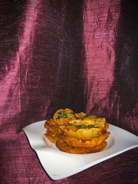 Mini quiches gourmet délicieux