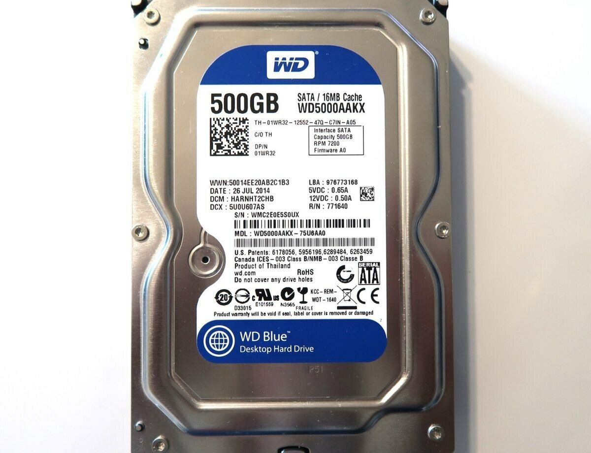 Disque dur WD Blue 500 Go SATA