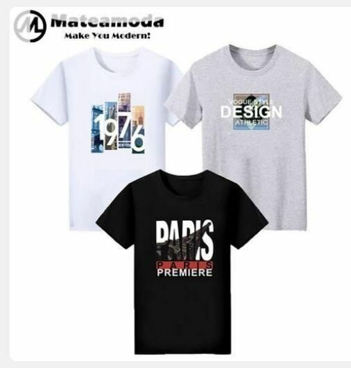 T-shirts graphiques homme Mateamoda
