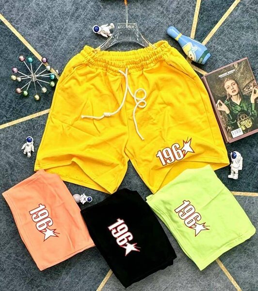 Shorts en coton colorés