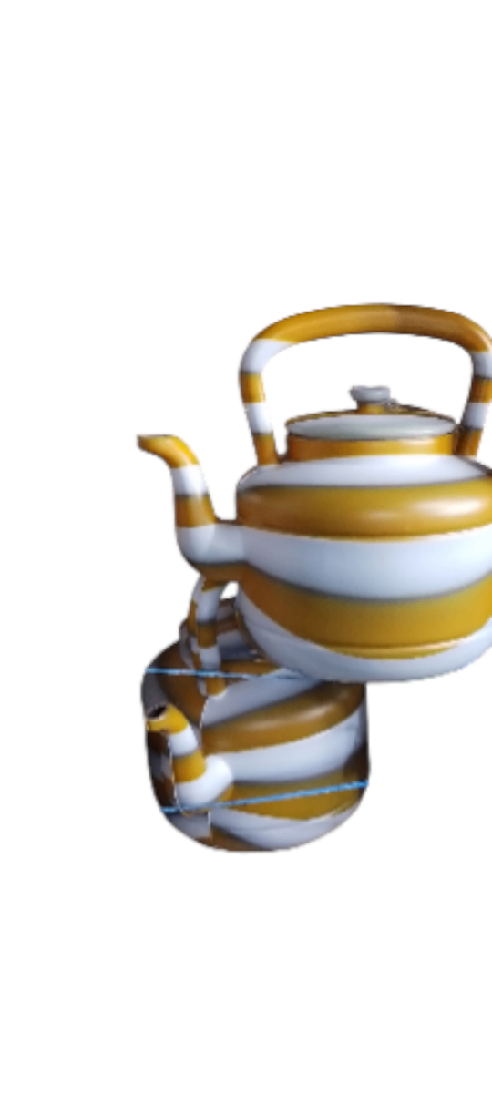 Bouilloire rayée vintage