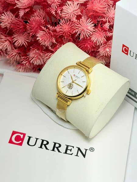 Montre femme CURREN en or