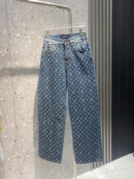 Jeans imprimé luxe