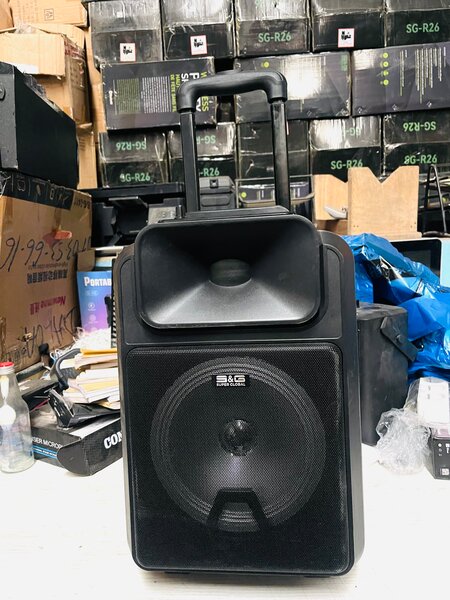 Enceinte Portable avec Roulettes