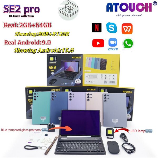 Tablette Android Atouch 10.1''