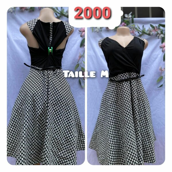 Robe élégante à motifs