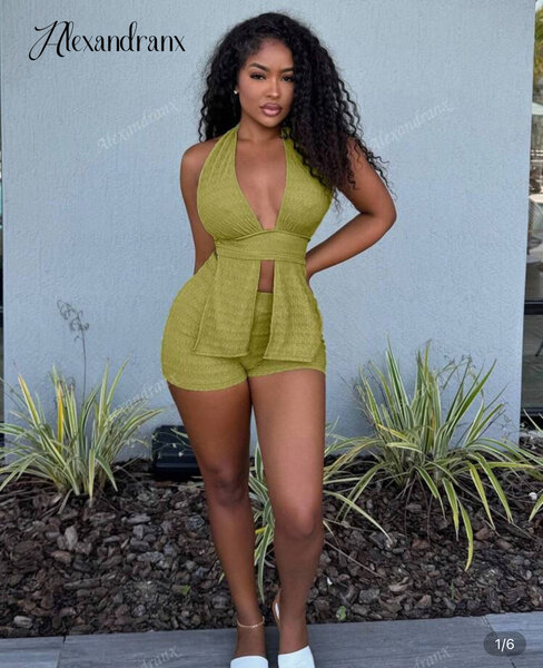 Combinaison Short Femme Sexy