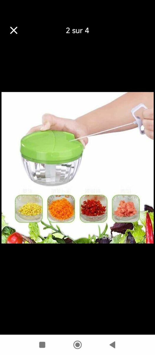 Hachoir manuel cuisine pratique