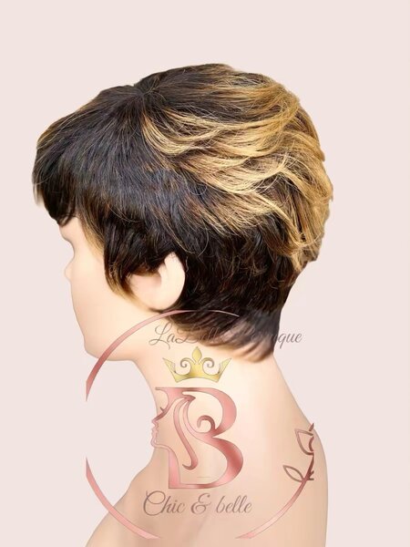 Perruque Femme Courte Chic