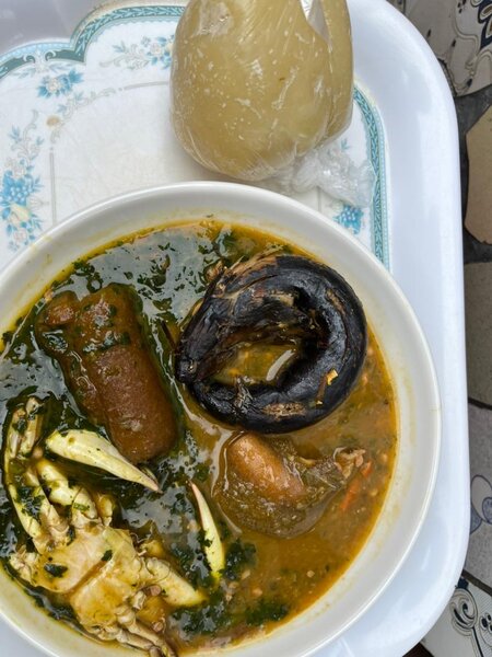 Plat africain épicé