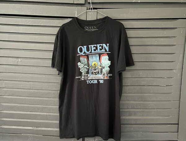 T-shirt Queen Tour '80 vintage
