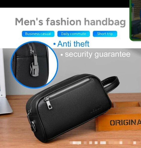 Sacoche antivol homme élégante