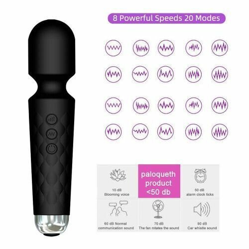 Masseur vibrant multi-vitesses