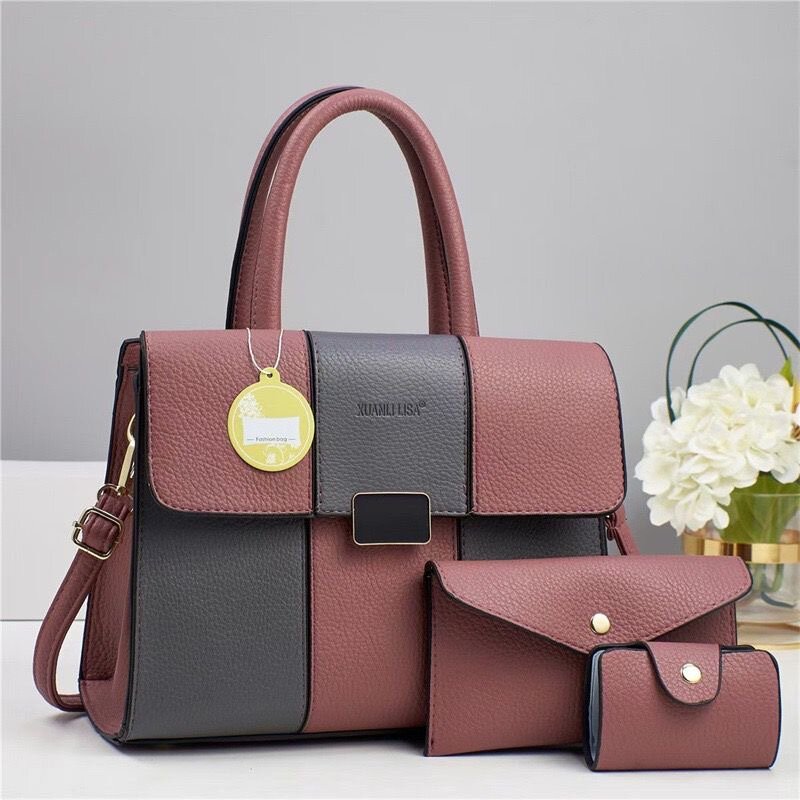 Sac à main élégant 3 pièces