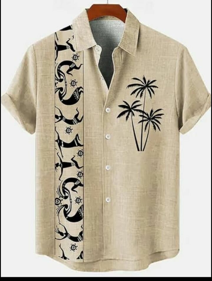 Chemise décontractée imprimée