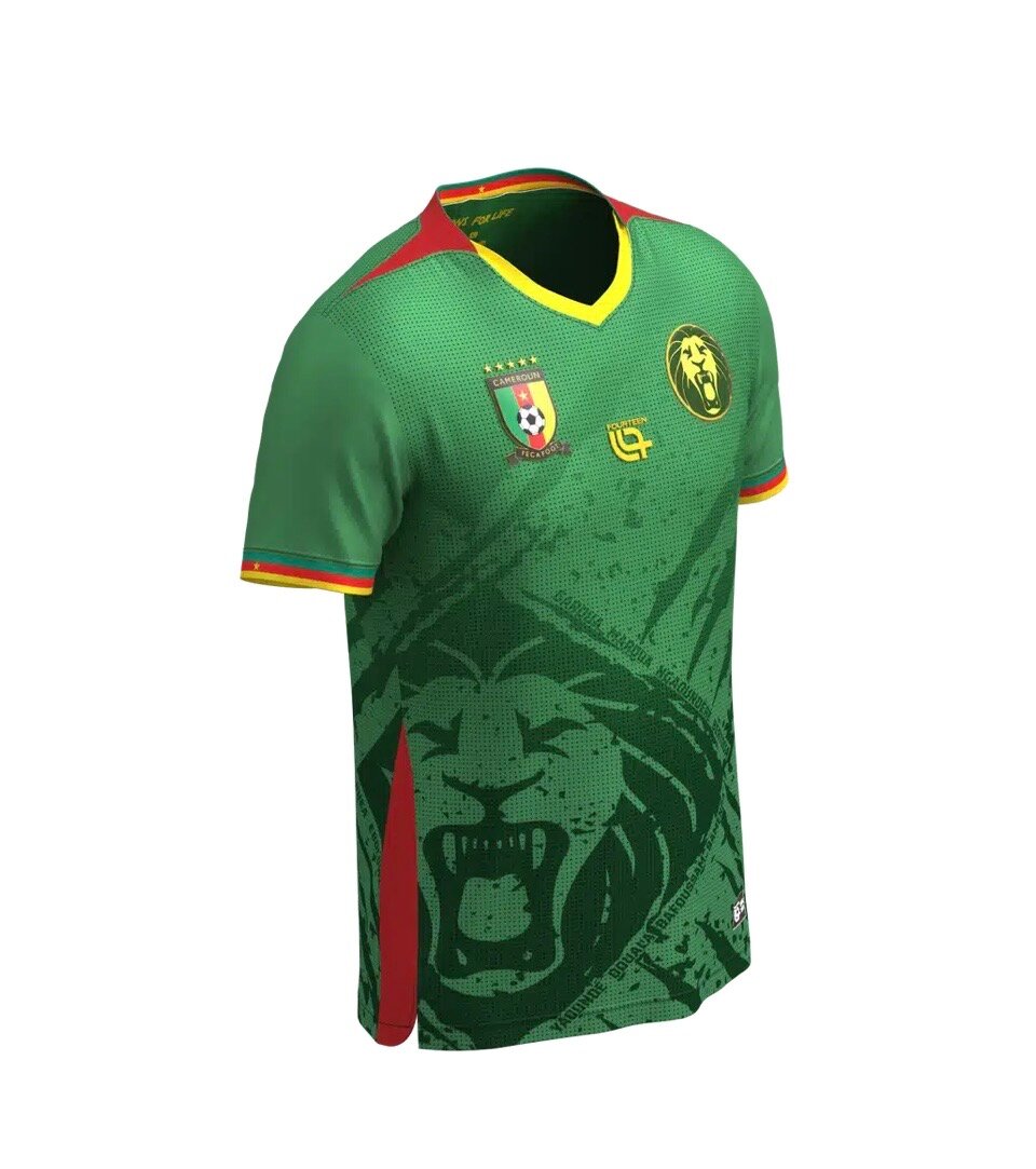 Maillot de football coloré