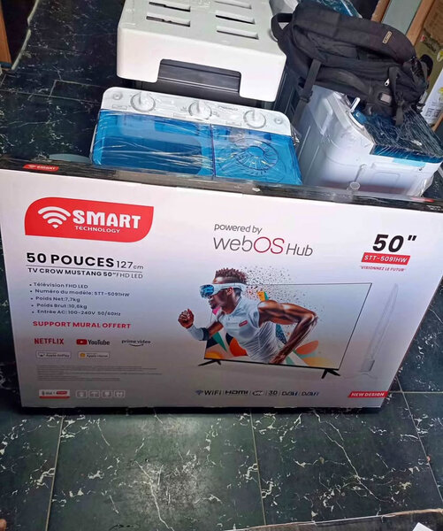 TV LED Smart 50 pouces HD