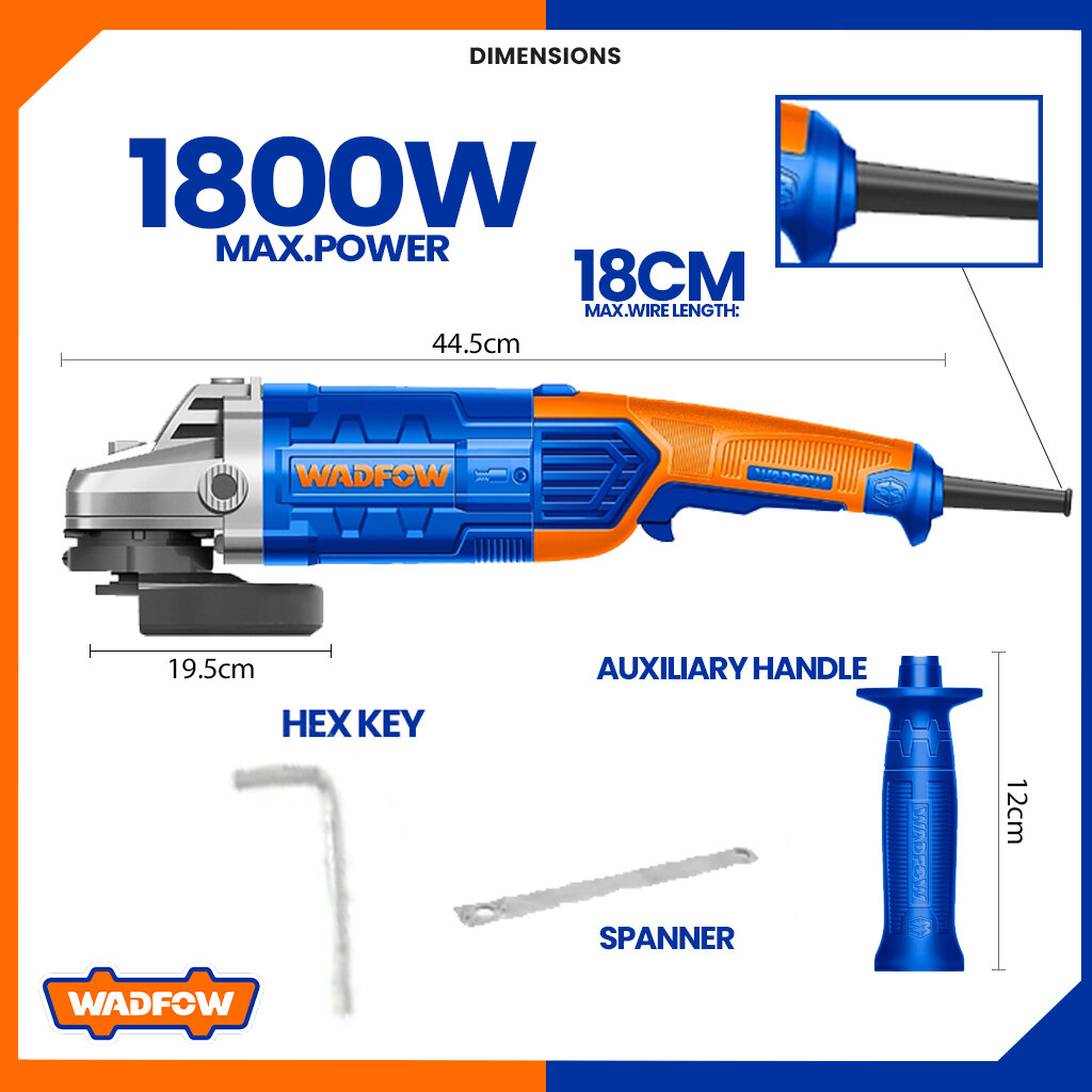 Meuleuse 1800W Wadfow