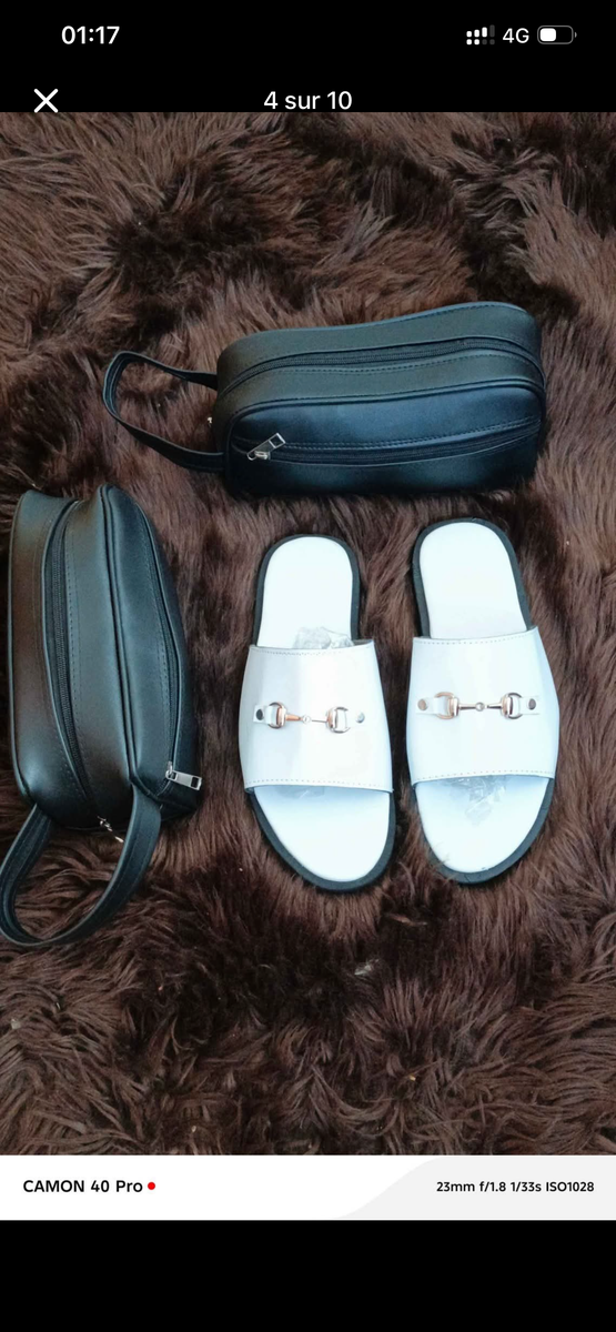 Sandales élégantes en cuir