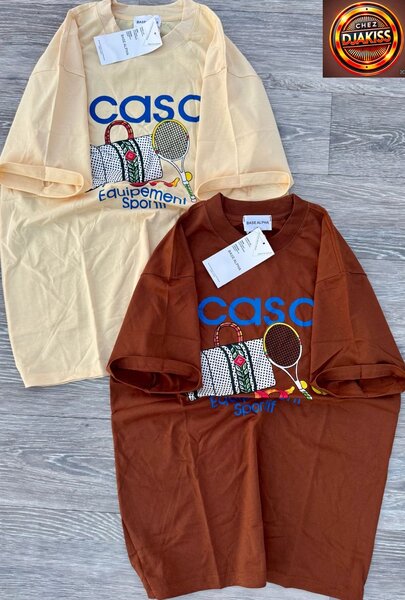 T-shirt sportif imprimé CASC