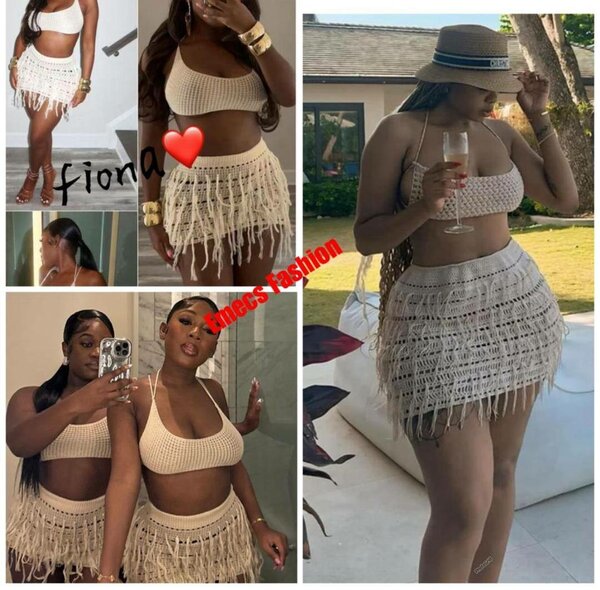 Ensemble bikini crochet
