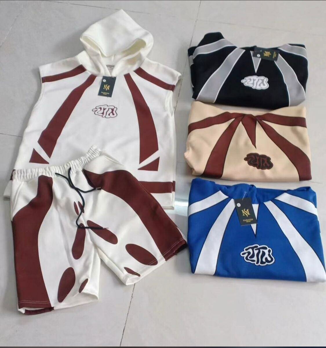 Ensemble Décontracté à Capuche