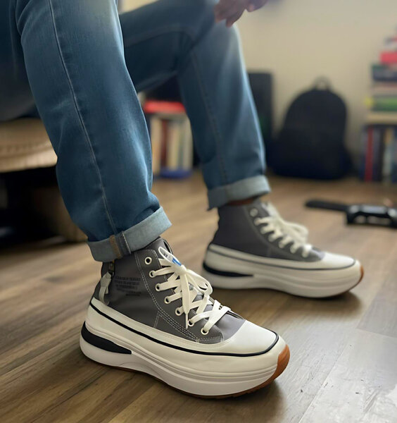 Baskets montantes à plateforme