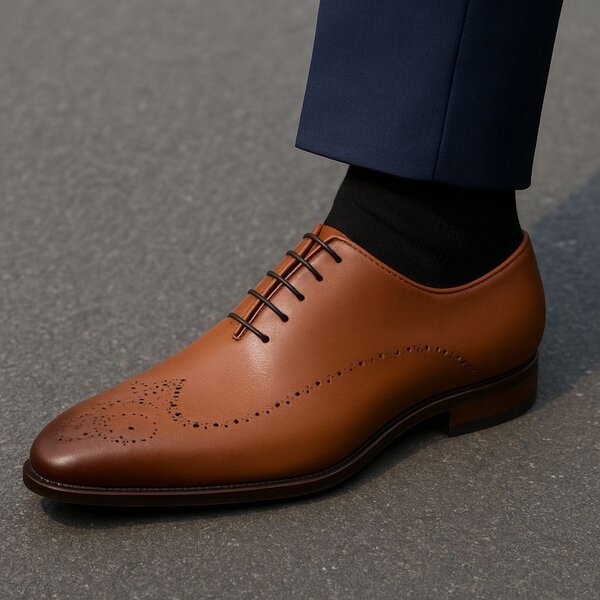 Chaussures Oxford en cuir élégantes