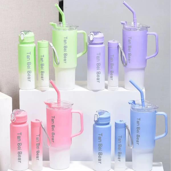 Gourde Tan Bei Bear 3PCS