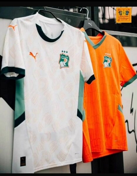 Maillot Côte d'Ivoire Officiel