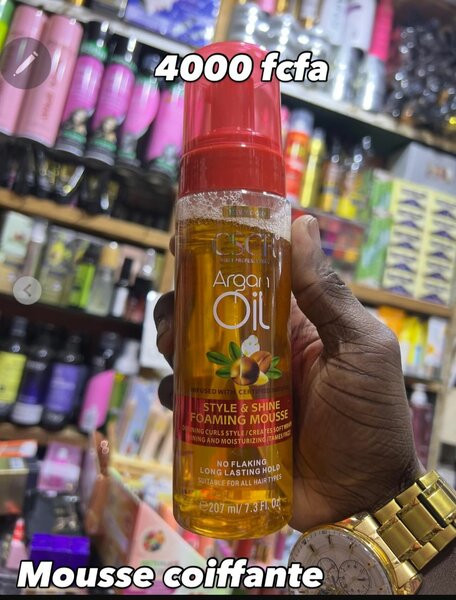 Argan Oil Foaming Mousse