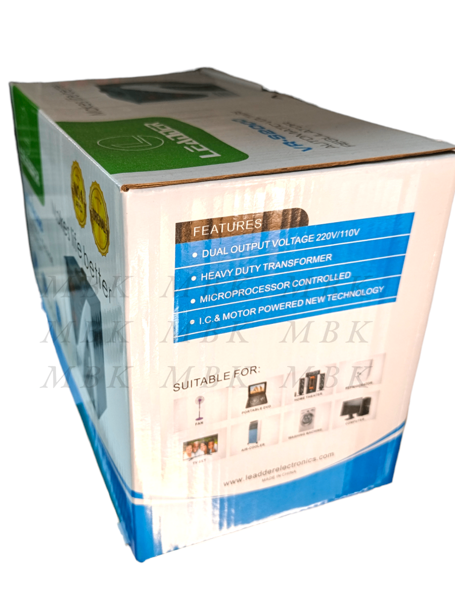 Régulateur de Tension Automatique Leader VR-S1000