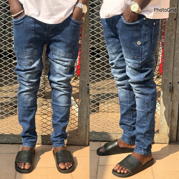 Jeans cargo homme tendance