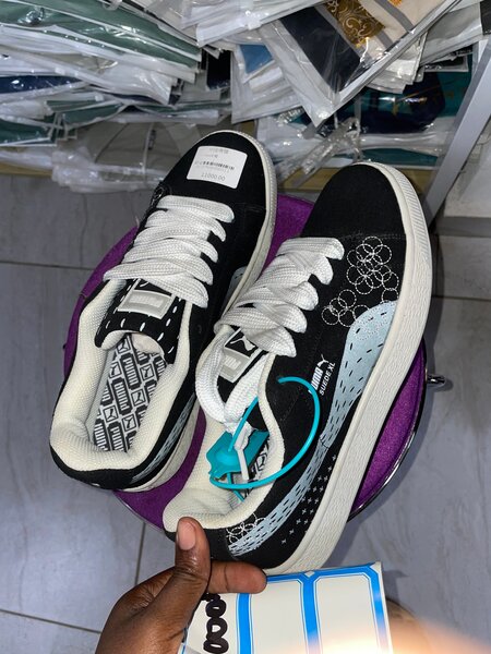 Baskets tendance colorées