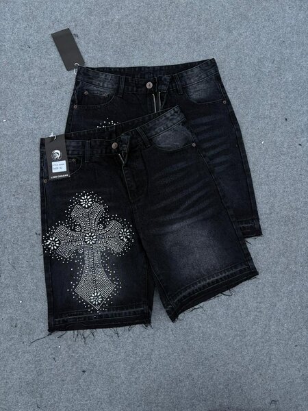 Shorts en denim pour hommes tendance