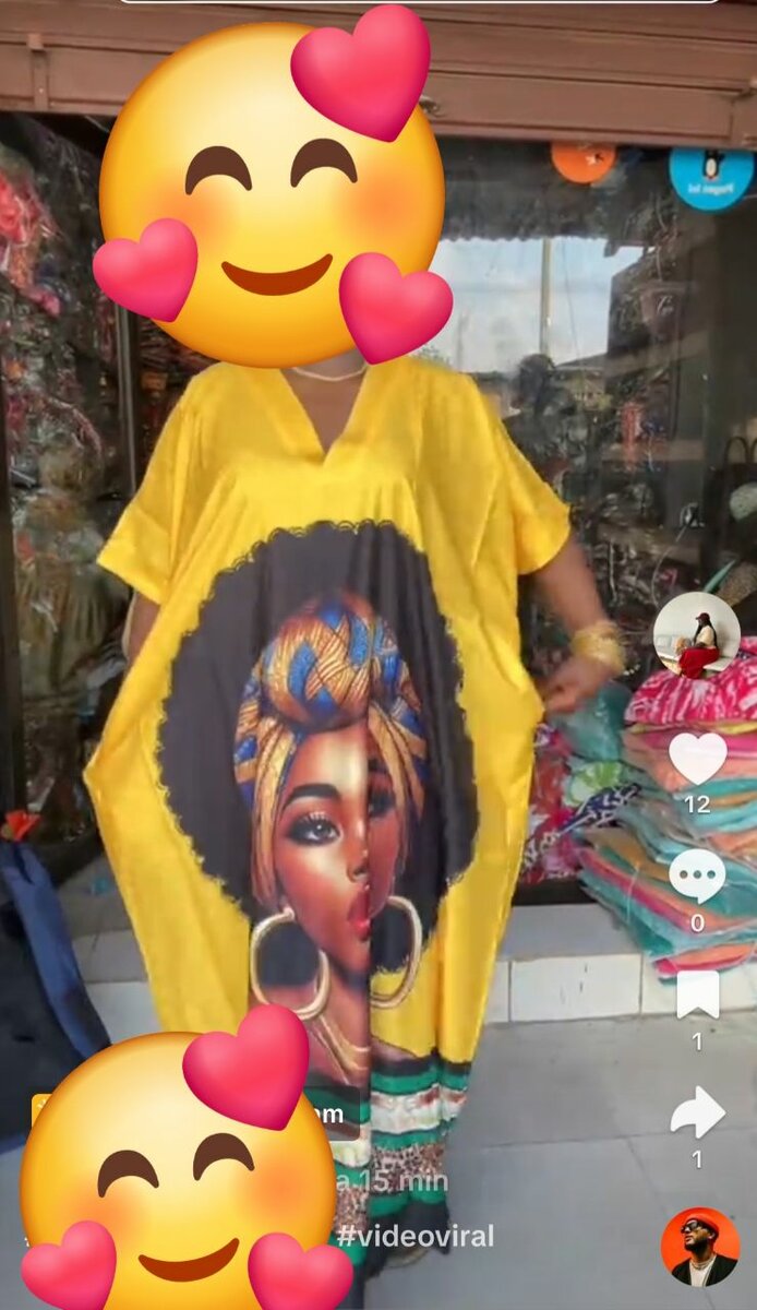 Caftan Coloré Ethnique