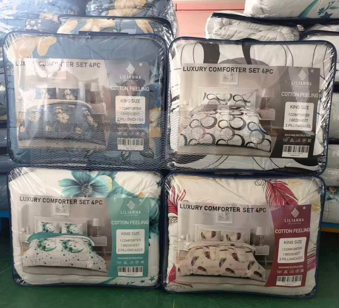 Ensemble de literie en coton luxe