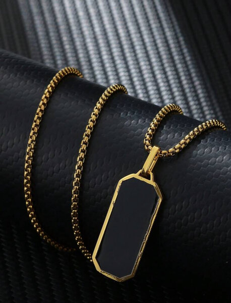 Pendentif Homme en Acier Inoxydable