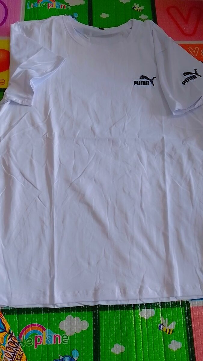 T-shirt blanche Puma homme